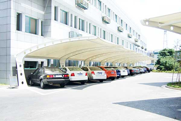 膜結(jié)構(gòu)自行車停車棚施工廠家