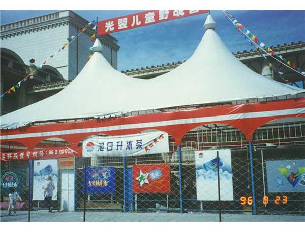 蒙自玻璃纖維基層PTFE膜結(jié)構(gòu)施工：專業(yè)施工，技藝高超